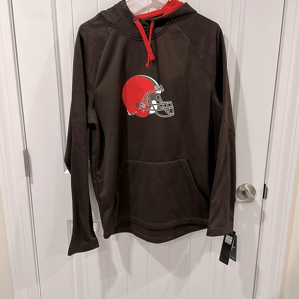 Cleveland Brown’s hoodie -polyester new with tags